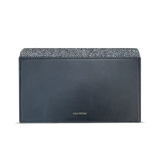 Pochette à nœud Eden en noir/blanc