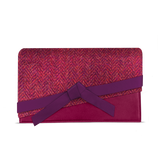 Pochette Eden Bow en Bordeaux/Violet
