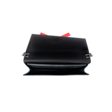 Pochette à nœud Eden en noir/blanc