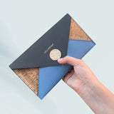 Card Folio en Pervenche