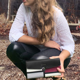 Portefeuille Kristina en vin/gris