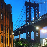 Lola Prusac Brooklyn Theme 100% Silk Square Scarf