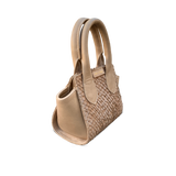 Lola Prusac Sabel mini satchel in camel side view