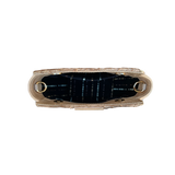 Lola Prusac Sabel mini satchel in camel with inner canvas lining