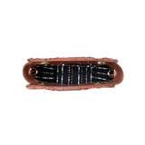 Lola Prusac Sabel mini satchel in cognac with inner canvas lining