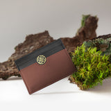 Lola Prusac card folio in cognac