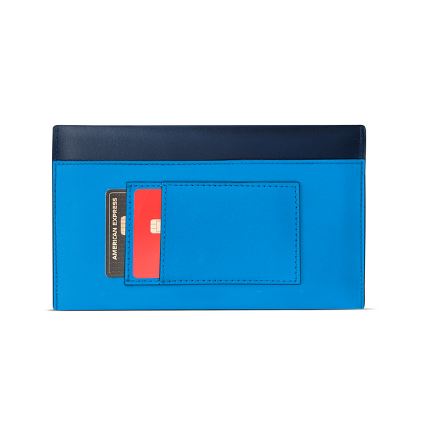 Envelope Wallet in Blue